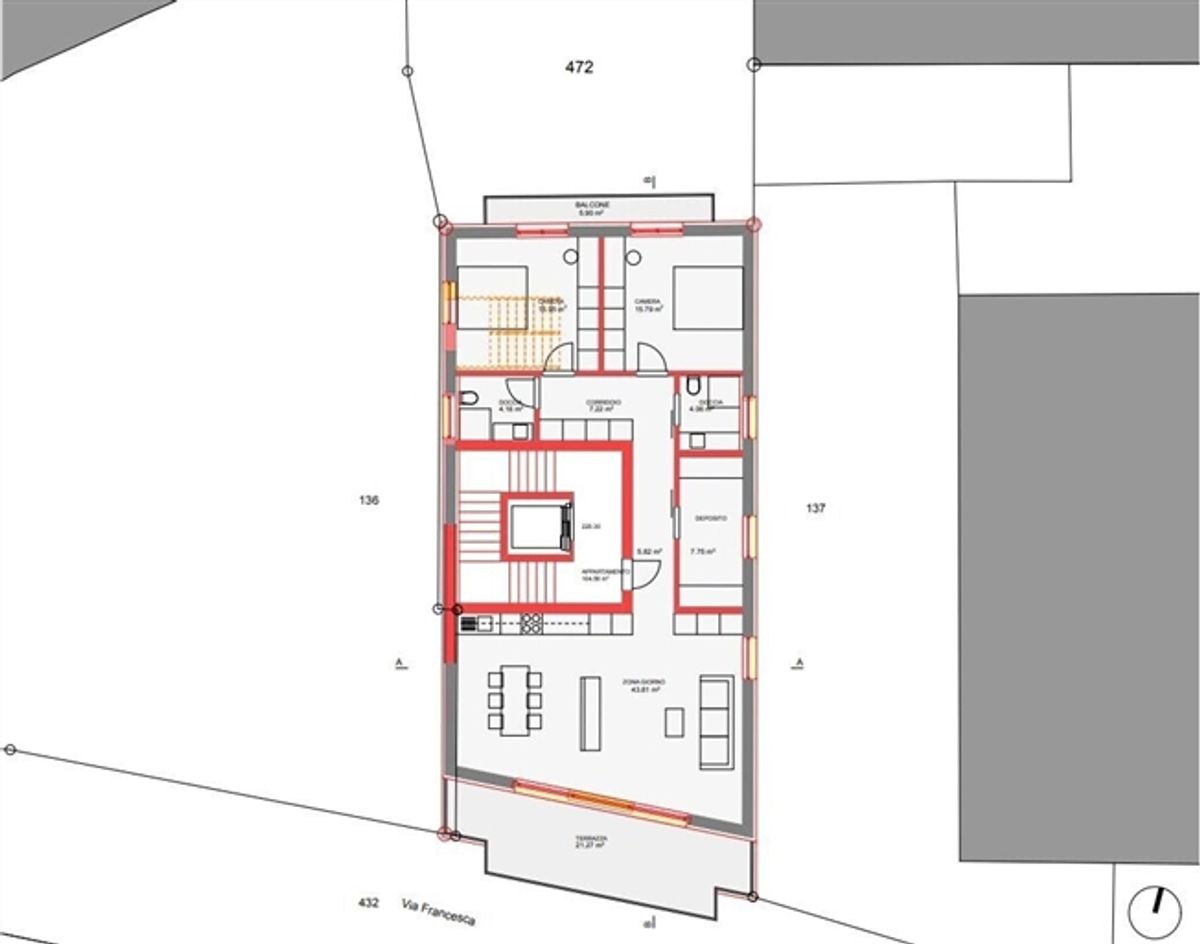 Zwei Häuser mit mehreren Wohnungen 2 Häuser mit verschiedenen Wohnungen - 5