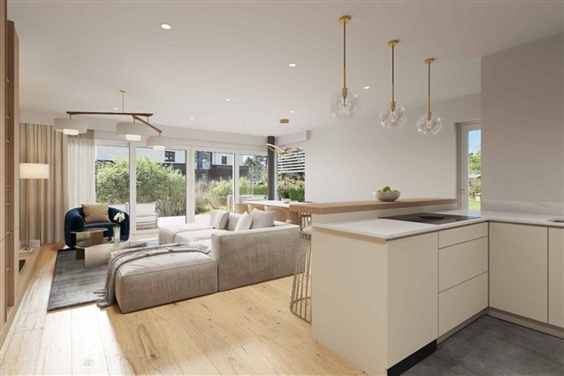 Brandneue HPE-Villa mit privatem Garten – Grundstück C - 2