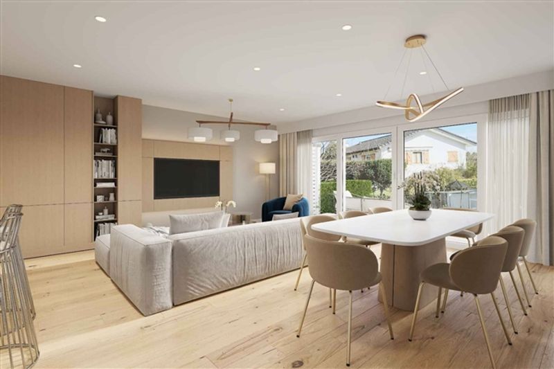 Brandneue HPE-Villa mit privatem Garten – Grundstück C - 3