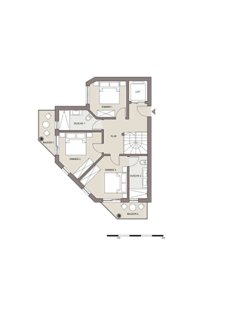 Erstwohnung | Neubau 1660 | 4.5-Zimmerwohnung Duplex-Attika - 3