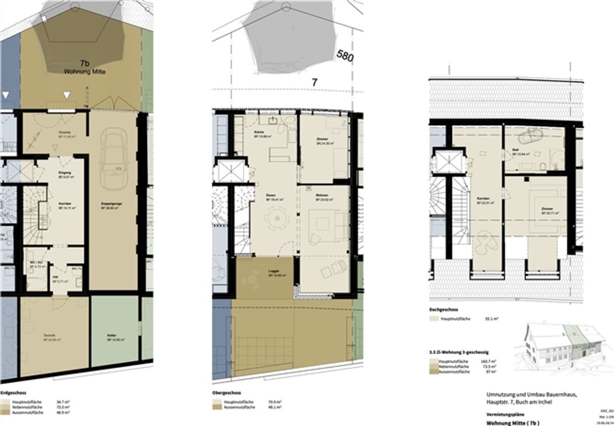 3.5 Zimmer Haus angebaut, Lift, Top Ausbau - 8