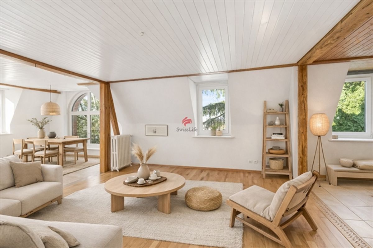 Einzigartige Maisonette
in prachtvoller Jugendstilvilla - 2