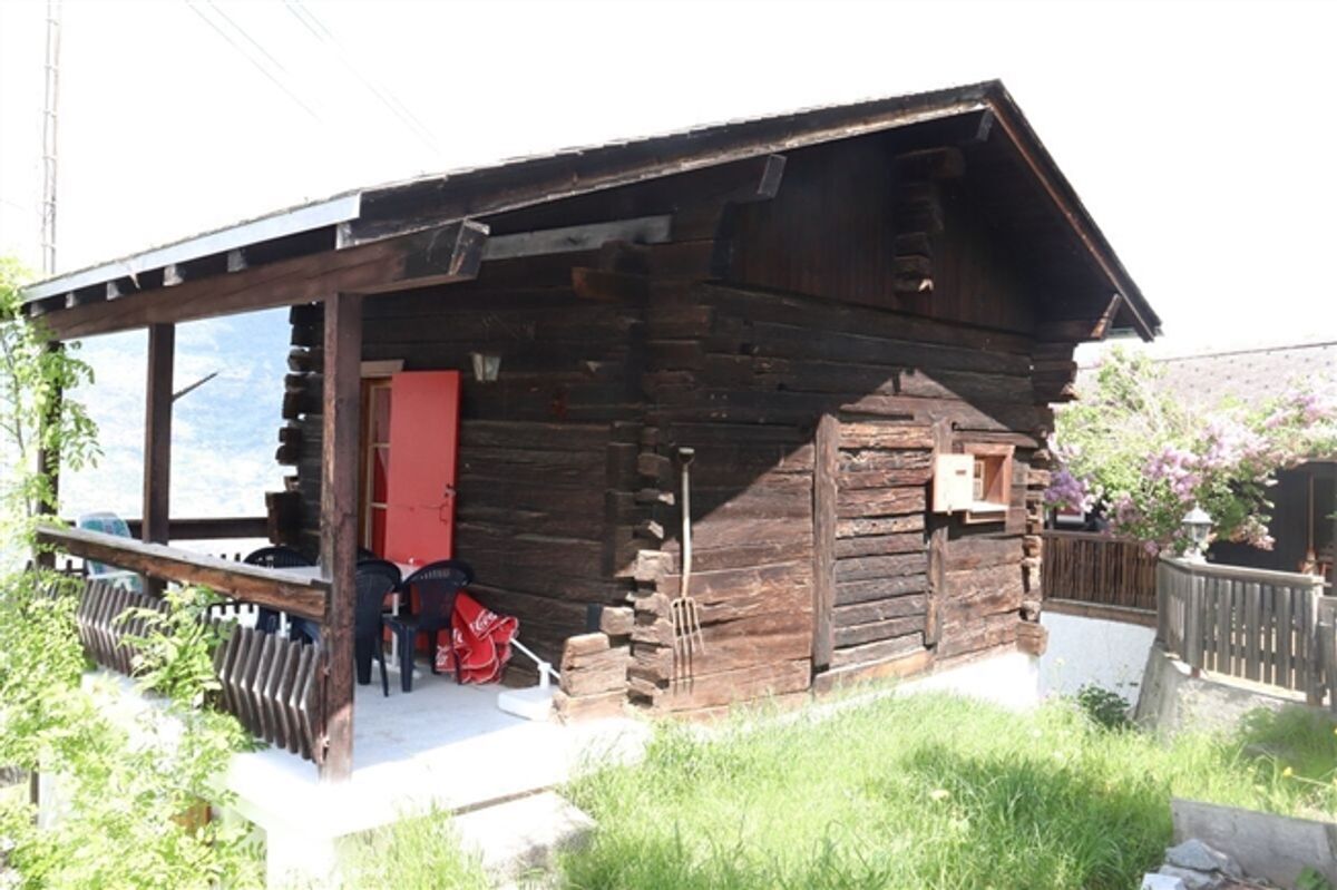 Charmanter Walliser Stadel mit Panorama und Garage in Oberems - 10