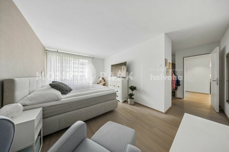 4.5-(5.5) Zimmer-Wohnung mit grossem Garten und viel Privatsphäre - 5