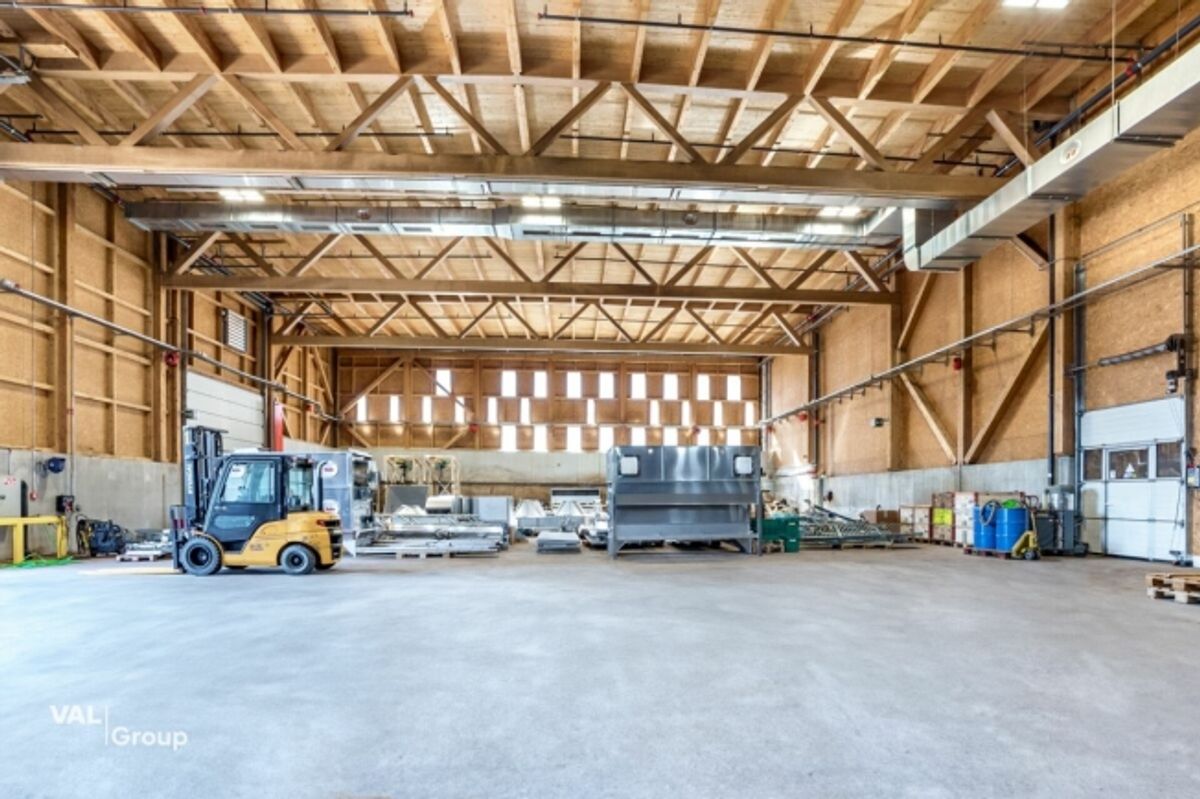 Bâtiment industriel unique - Construction en bois haut de gamme, utilisation polyvalente - 10
