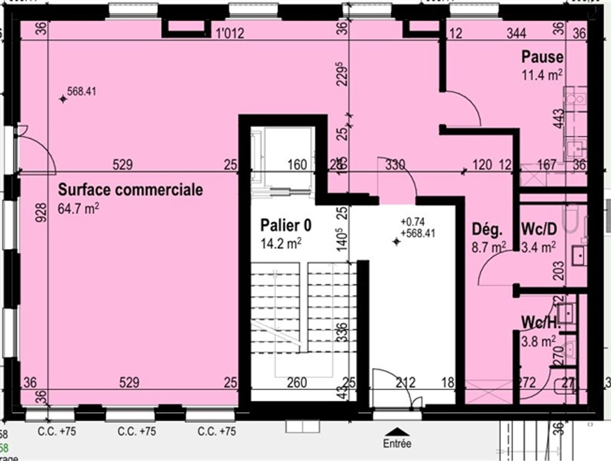 Espace commercial moderne de 93 m²  ladresse idéale pour votre succès à Belfaux - 5