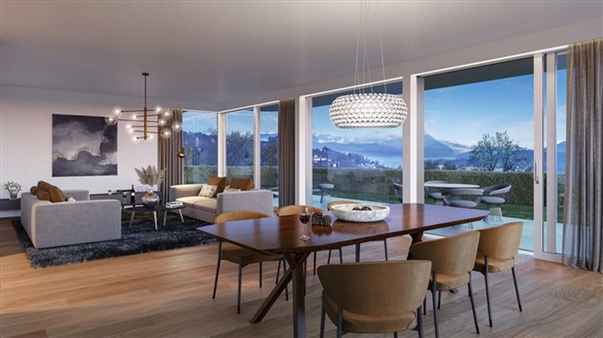 Städtisch, luxuriös Wohnen mit Aussicht und Garten - 0