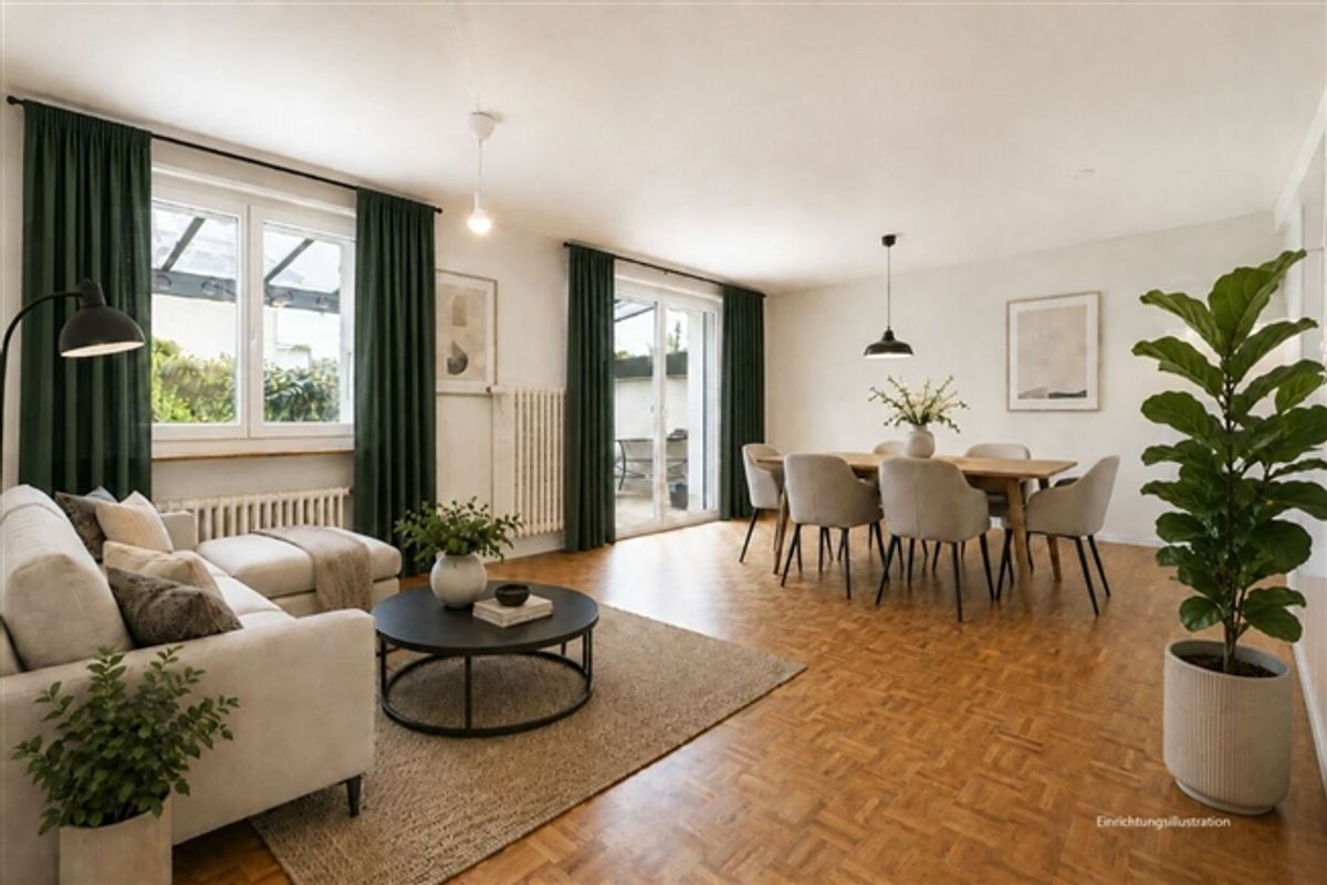 Charmantes 4.5 Zimmer Eck-Einfamilienhaus mit geschütztem Aussenbereich und Garagenbox - 8