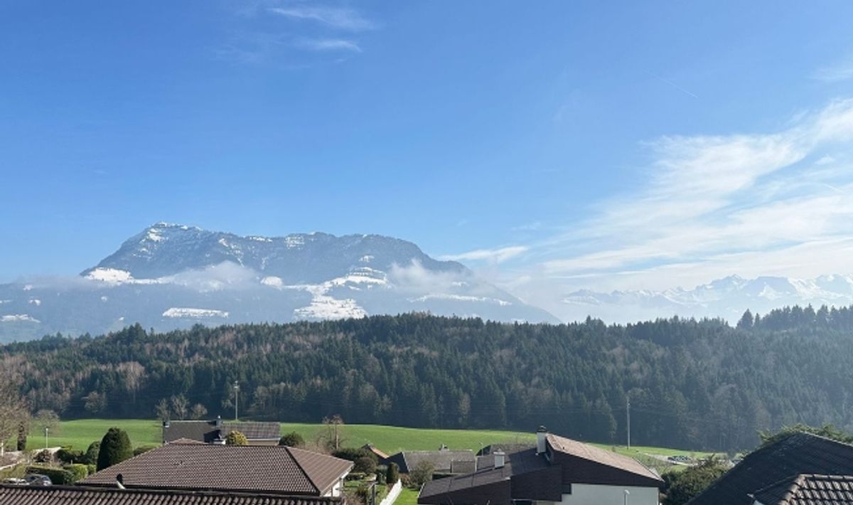 Blick auf die RigiLuxuriöse 4.5-Zimmer Duplexwohnung in Udligenswi - 6
