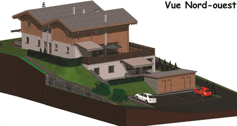 Hervorragende 4,5-Zimmer-Wohnung mit Gartenniveau in Evolène - 4