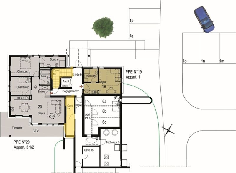 Wohnung 3.5 Zimmer 104 m2 - 9