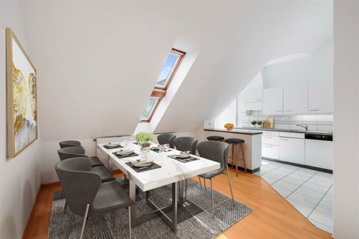 HELLE DACHMAISONETTE MIT VIEL PLATZ UND RUHE - 1
