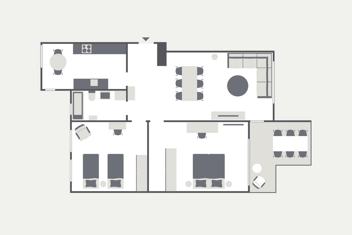 2 Bedroom Serviced Apartment Superior Seefeld - 8