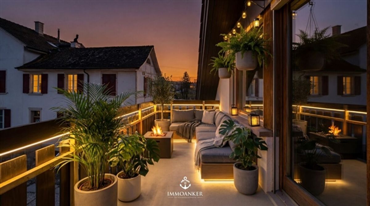 Lichtdurchflutete 4.5-Zimmer-Wohnung mit hoher Raumhöhe und Cheminée in Bottmingen - 0