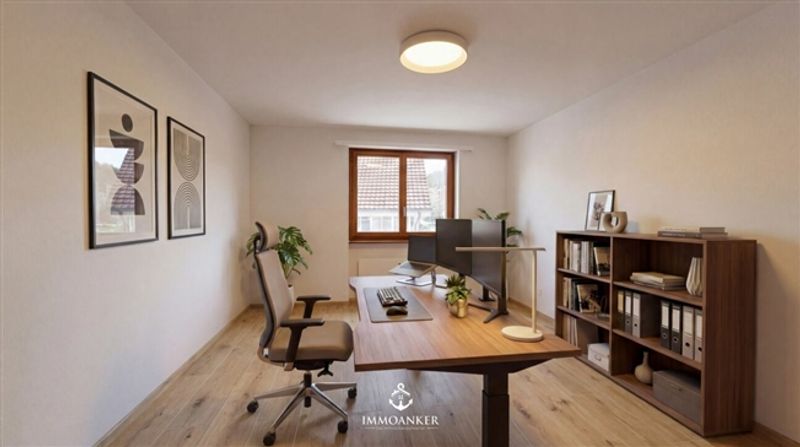 Lichtdurchflutete 4.5-Zimmer-Wohnung mit hoher Raumhöhe und Cheminée in Bottmingen - 3