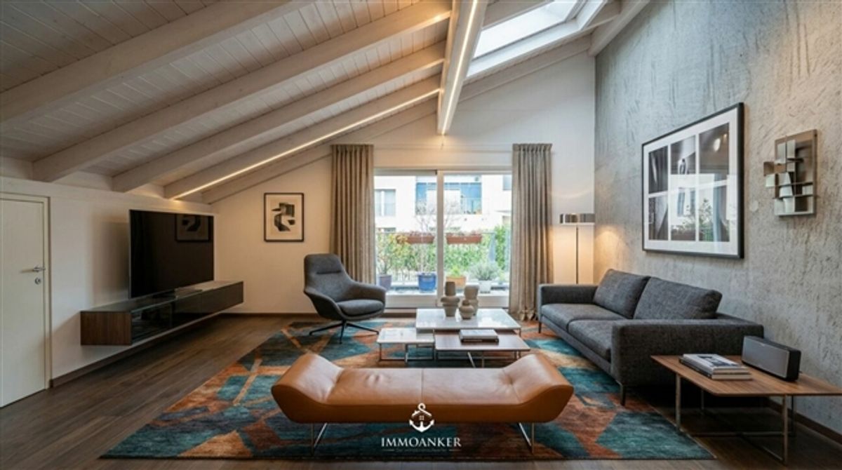Architektonisches Reihenhaus mit Weite, Licht und Privatsphäre in Gockhausen - 4