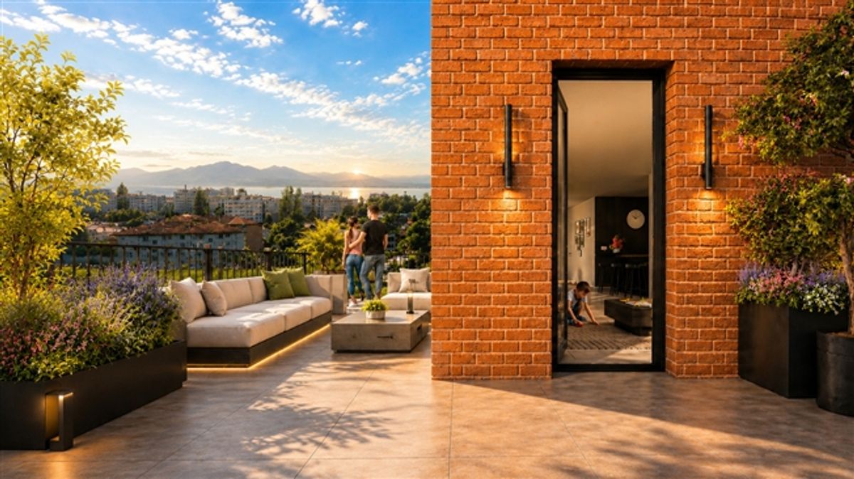 RAUM-LICHT-AUSSICHT-3 ODER 4 SCHLAFZIMMER-PENTHOUSE-TERRASSE - 0