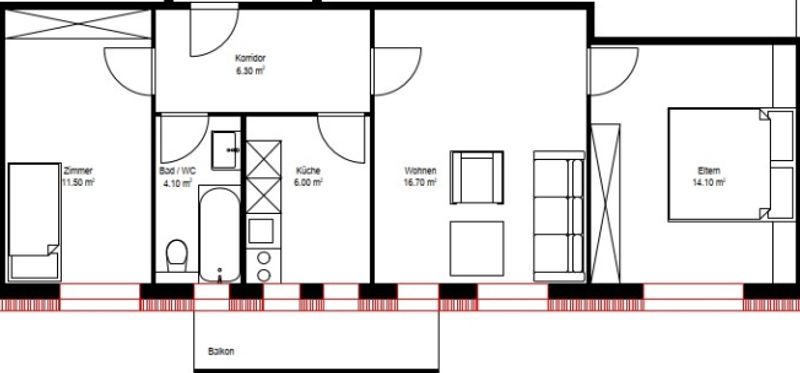 Moderne Neubauwohnung am Fusse der Rigi - 5