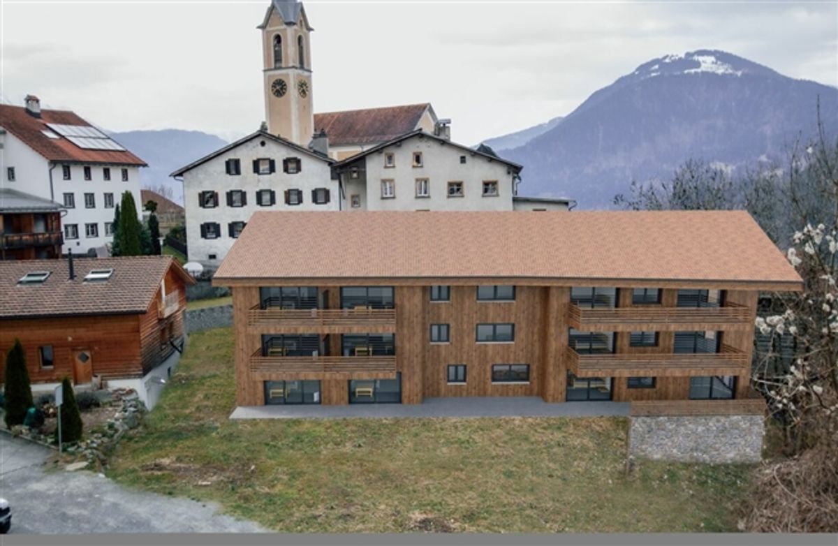 Bewilligtes Neubauprojekt mit 7 Wohneinheiten an attraktiver Lage in Trin Dorf - 0