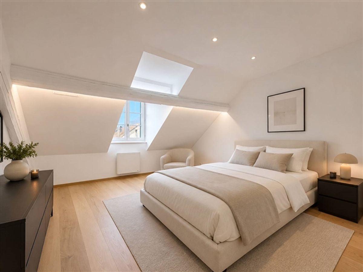 Im Zentrum des Dorfes, ein Penthouse von 153 m² mit Charakter - 3