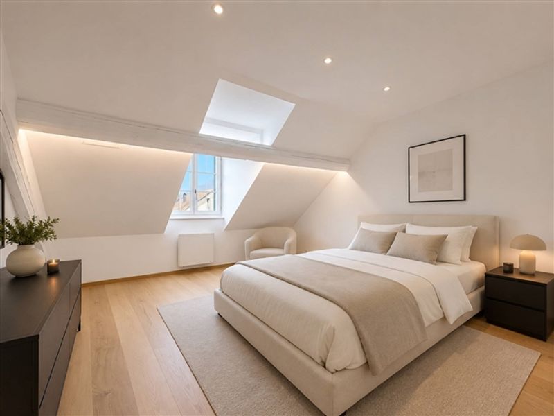 Im Zentrum des Dorfes, ein Penthouse von 153 m² mit Charakter - 4