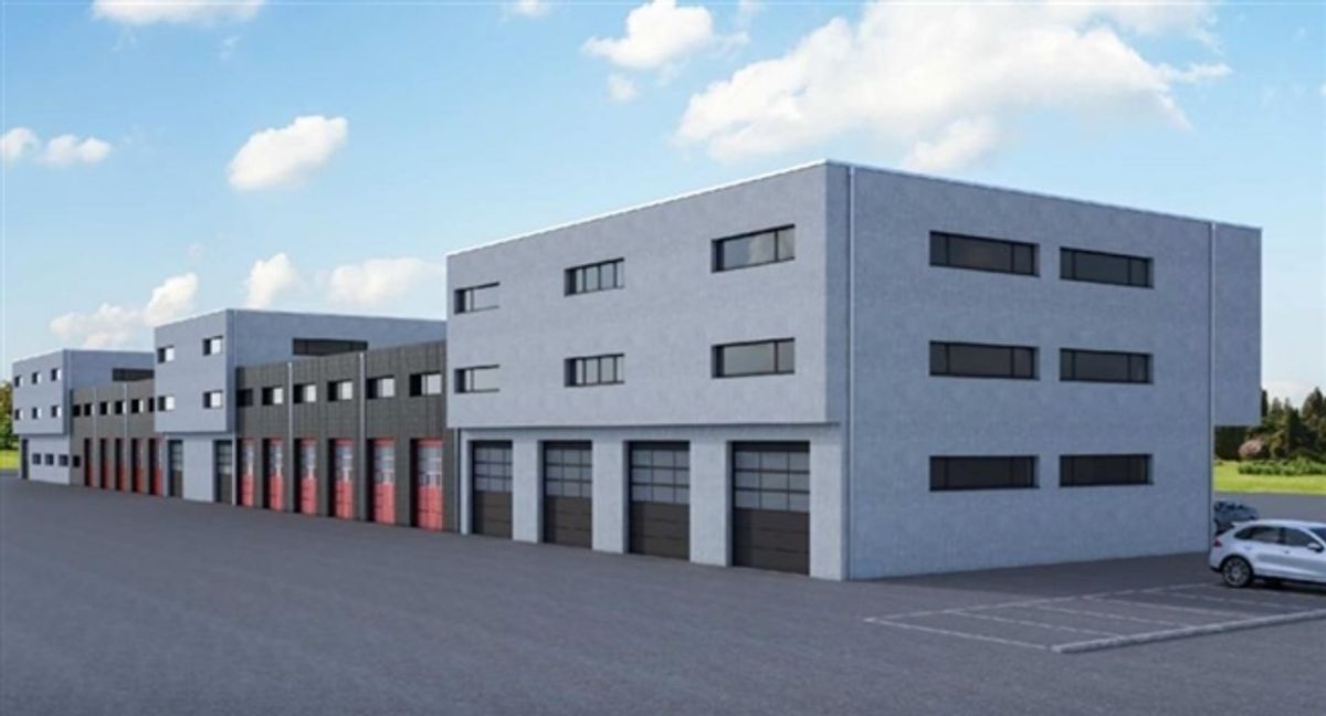Industriehallen, Flächen und Abmessungen nach Bedarf. - 1