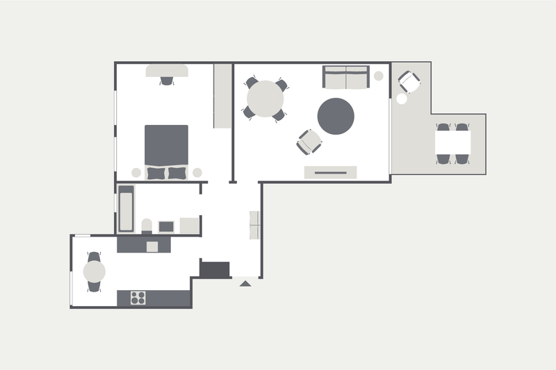 2 Zimmer Serviced Apartment Superior Seefeld - 8