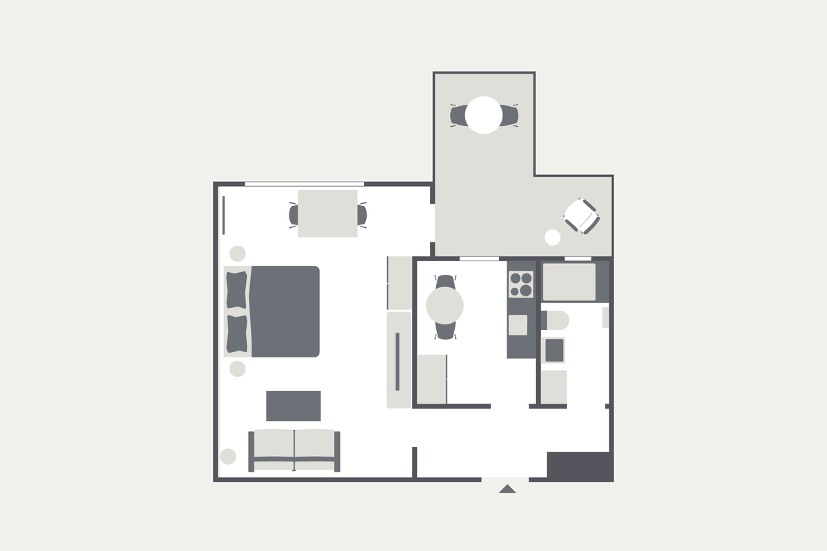 1 Zimmer Serviced Apartment Superior Seefeld - 7
