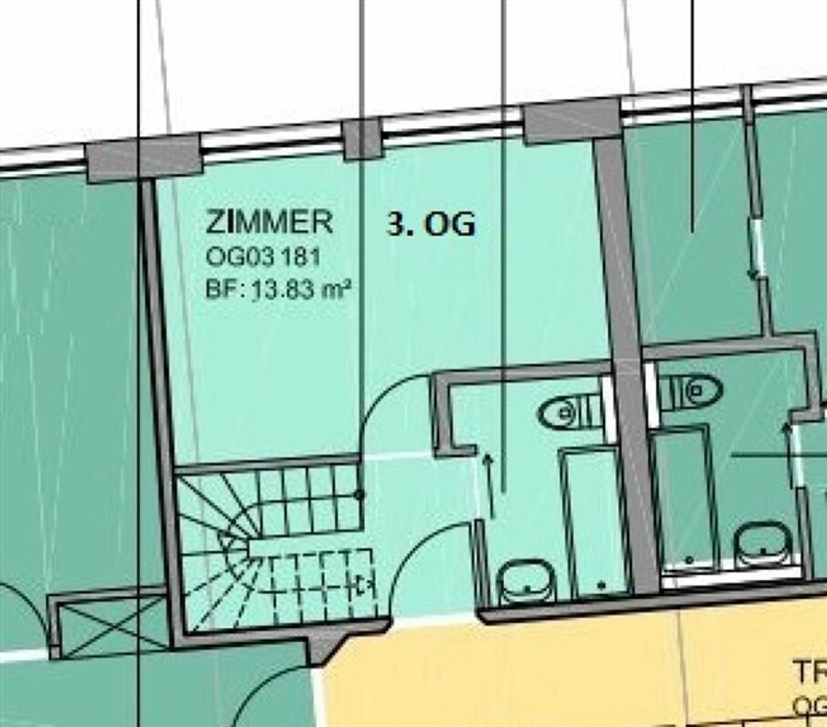 3½ Zimmer Maisonette Wohnung mitten in der Stadt - befristet bis 31.03.2027 - 8
