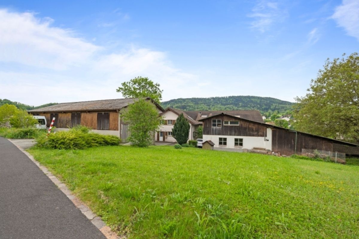 Geräumiges Familienhaus mit zwei zugebauten Wohnungen, diversen Hobby-, Einstell- und Lagermöglichkeiten inkl. Baulandparzelle - 1