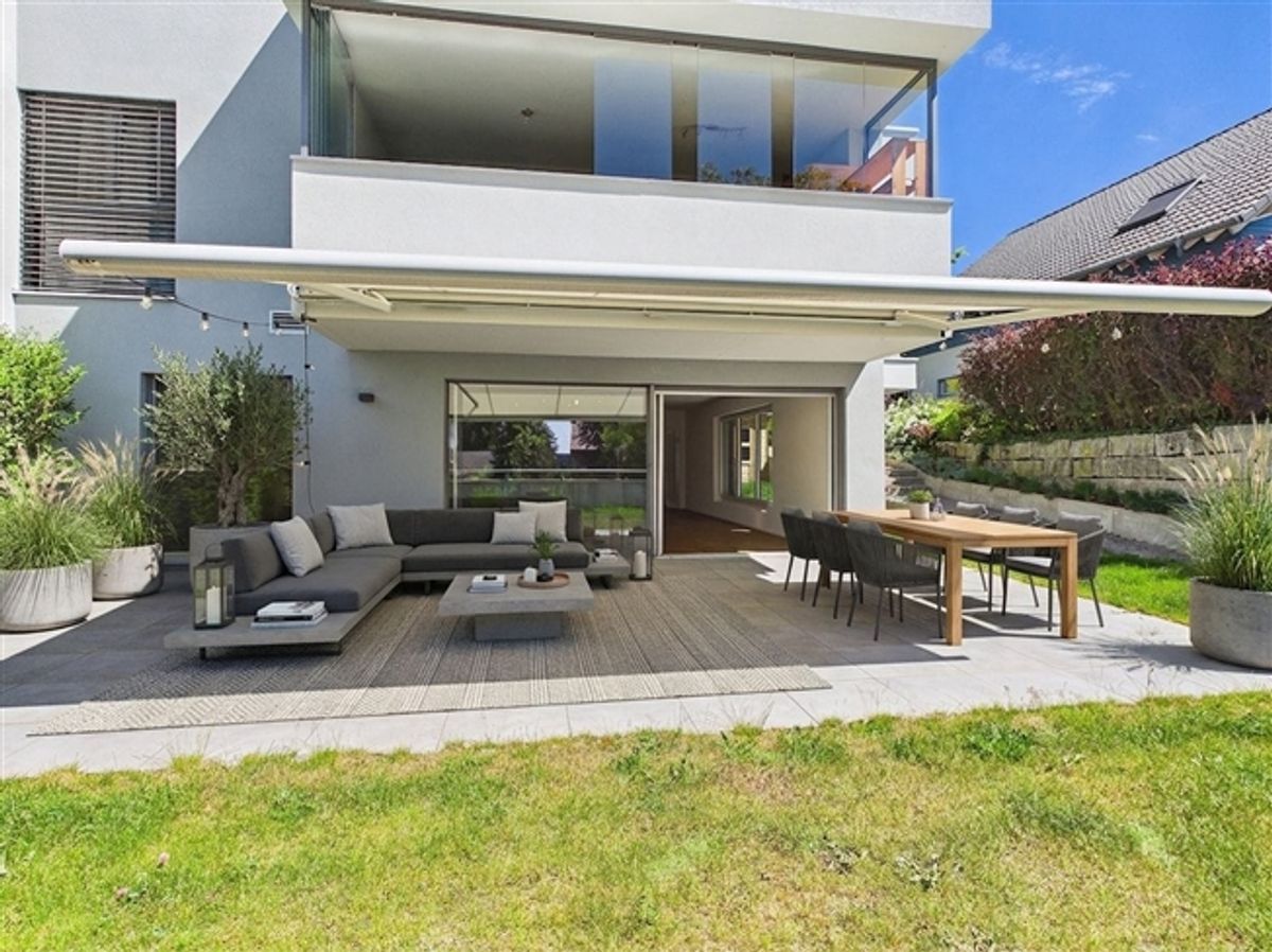 Exklusive Gartenwohnung mit über 100m² Garten inkl. 2 TG-Parkplätze und maximaler Ruhe - 0