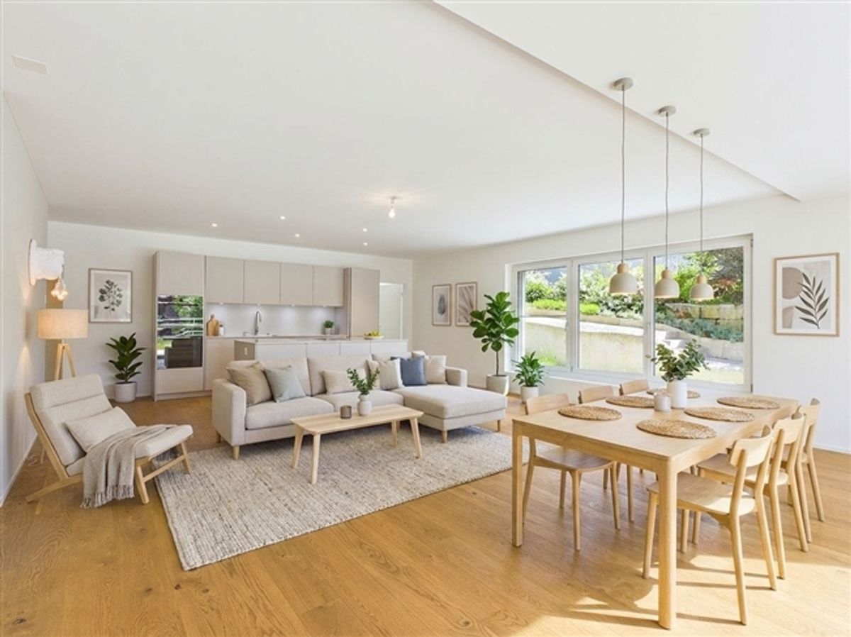 Exklusive Gartenwohnung mit über 100m² Garten inkl. 2 TG-Parkplätze und maximaler Ruhe - 2