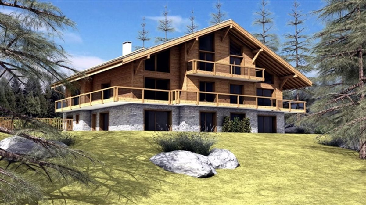 Prächtiges neues Chalet in Crans-Montana - 1