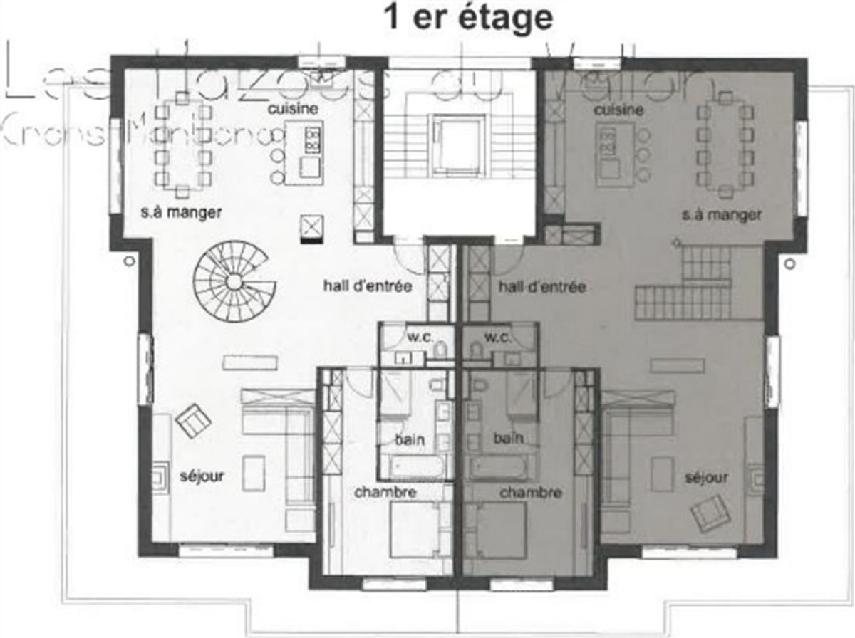 Neues Penthouse im Zentrum von Crans - 11