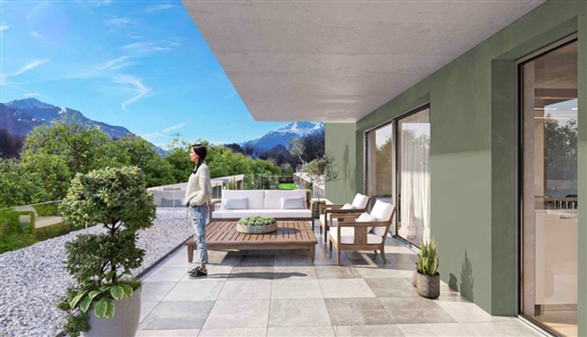 Prächtiger Garten mit überdachter Terrasse und herrlicher Aussicht - 0