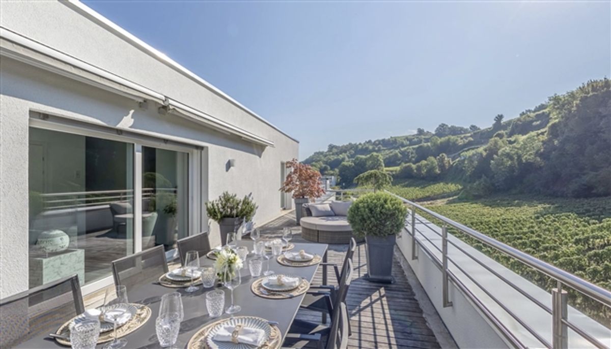 Exklusives Penthouse in Sion mit seiner 100 m² großen Terrasse - 8