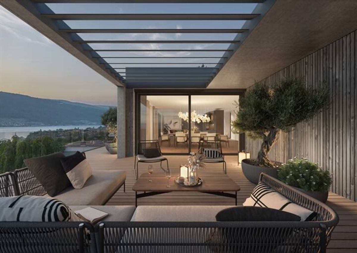 EXKLUSIVE NEUBAUWOHNUNG MIT TERRASSE UND EINZIGARTIGER ARCHITEKTUR AM BIELERSEE - 0