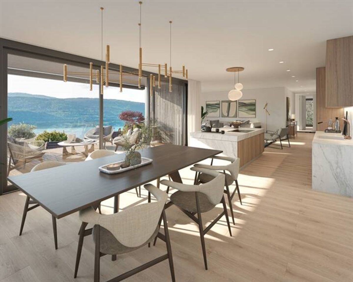 EXKLUSIVE NEUBAUWOHNUNG MIT TERRASSE UND EINZIGARTIGER ARCHITEKTUR AM BIELERSEE - 2