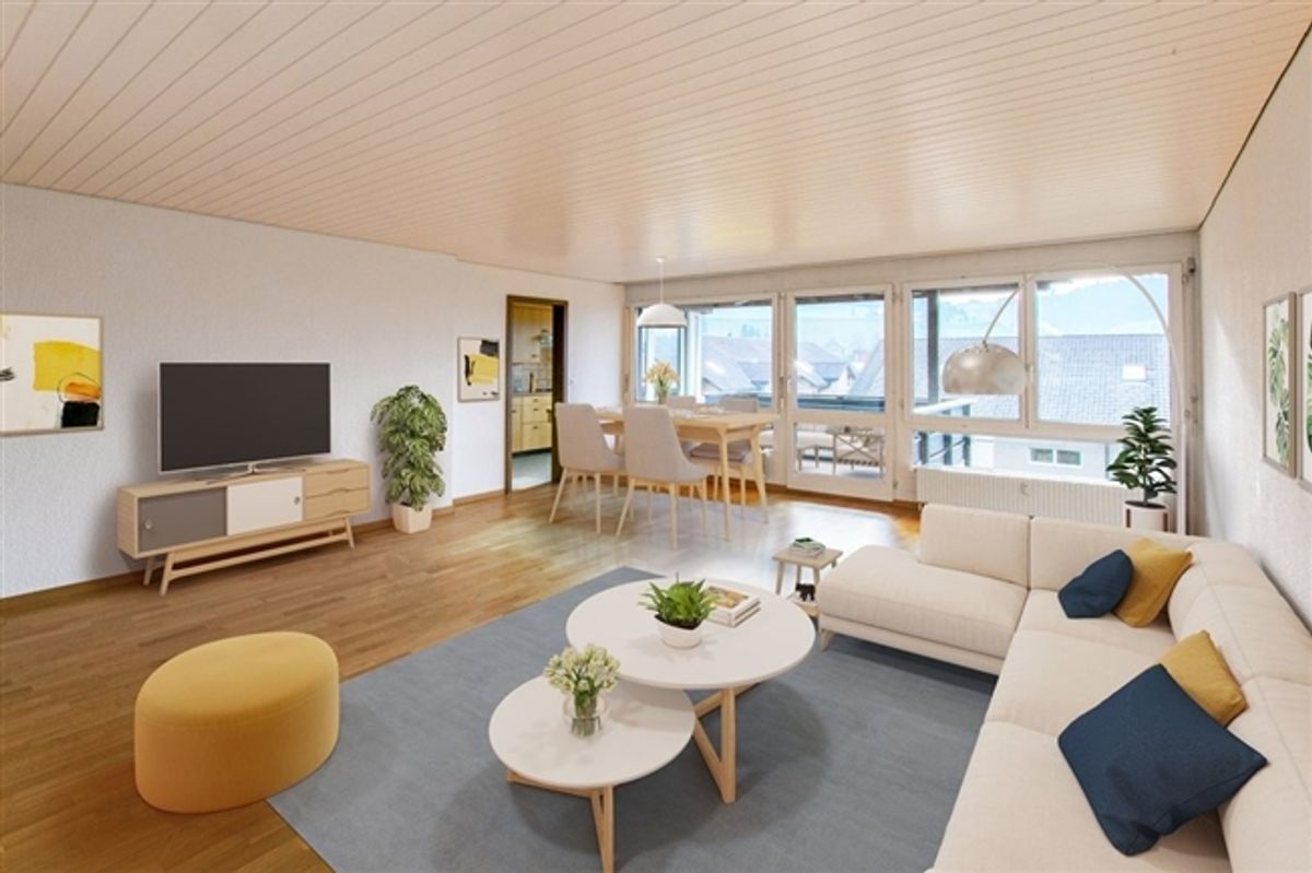 4 1/2-Zimmerwohnung mit zwei Balkonen in Langnau - 0