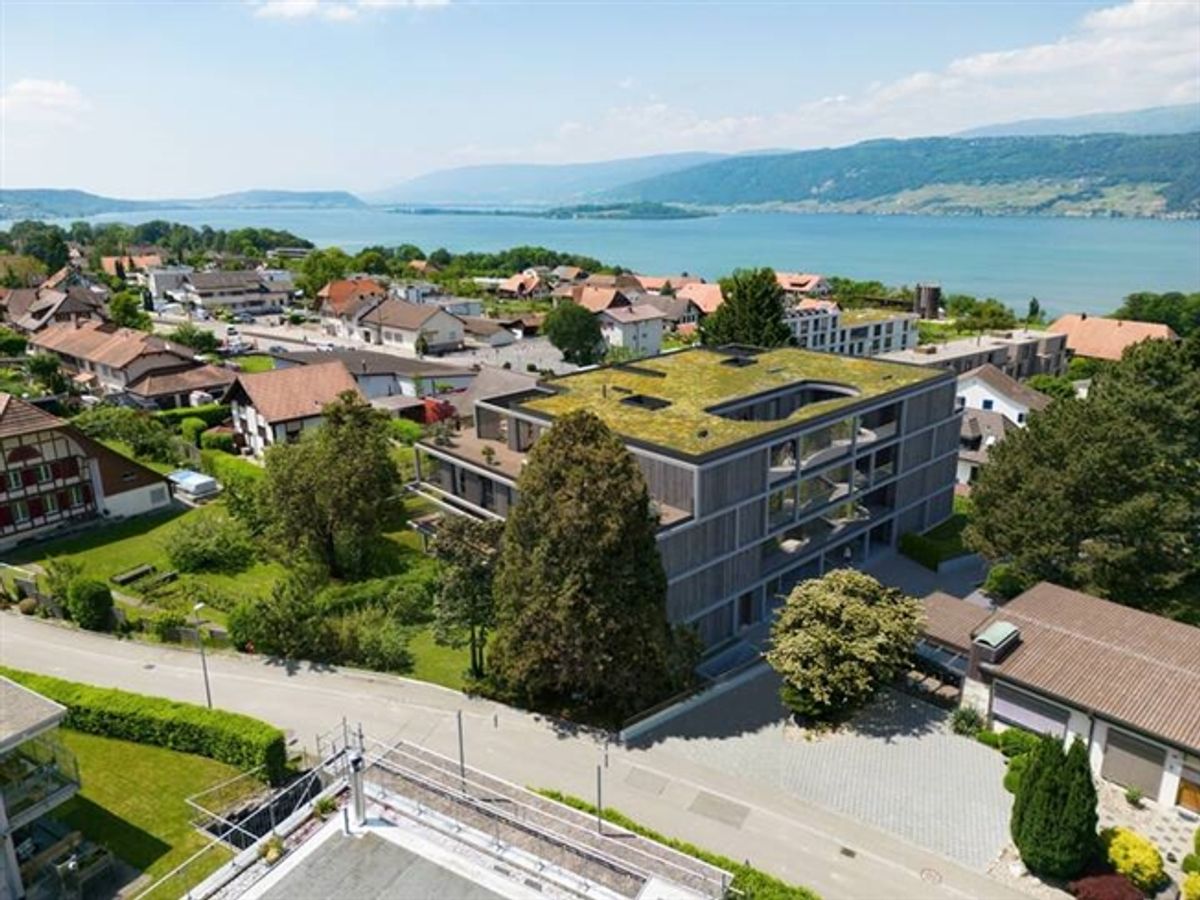 EXKLUSIVE NEUBAUWOHNUNG MIT TERRASSE UND EINZIGARTIGER ARCHITEKTUR AM BIELERSEE - 7
