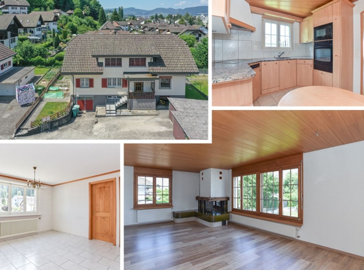 Gepflegtes Zweifamilienhaus mit vielen Parkplätzen an bevorzugter Lage - 1