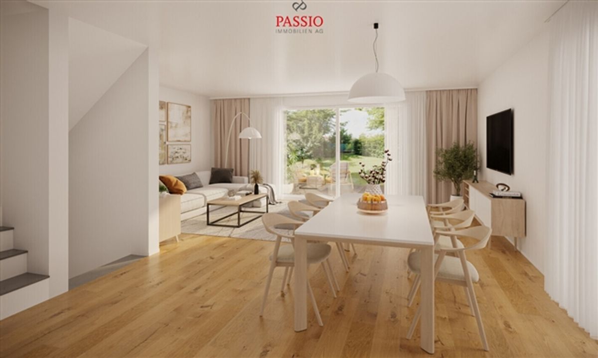 Baustart bereits erfolgt! Modernes 5,5-Zimmer Reiheneckhaus - 2