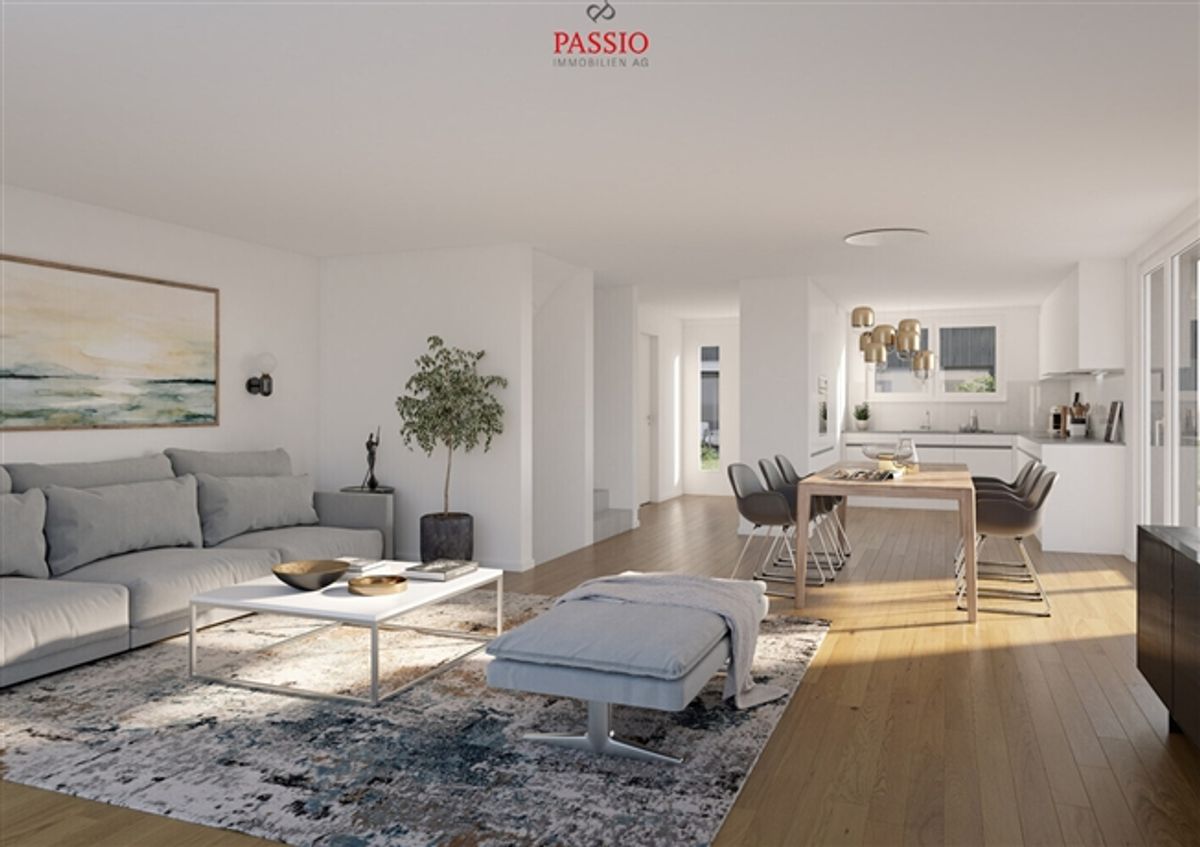 Baustart bereits erfolgt! Modernes 5,5-Zimmer Reiheneckhaus - 4