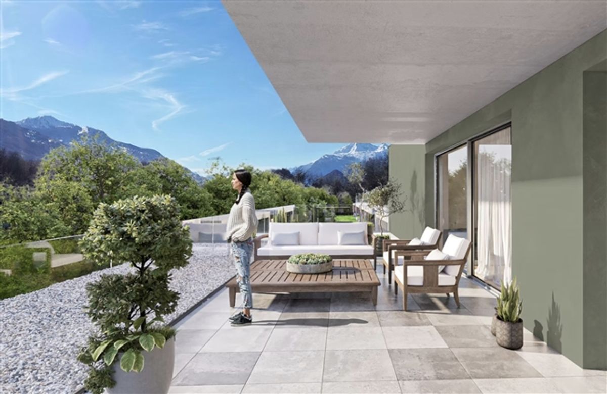 Prächtiges Penthouse – 4,5 Zimmer mit großer, halb überdachter Terrasse - 1