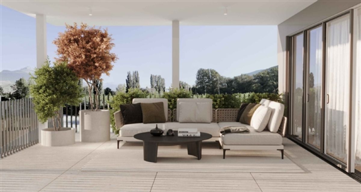 Neues Penthouse und seine 70 m² große Terrasse im Herzen des Wallis - 1