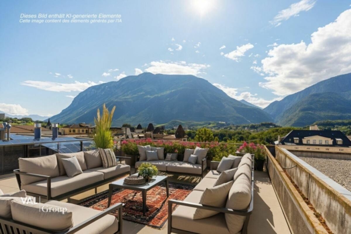 Attique en duplex avec terrasse sur le toit, au coeur de la ville - 11