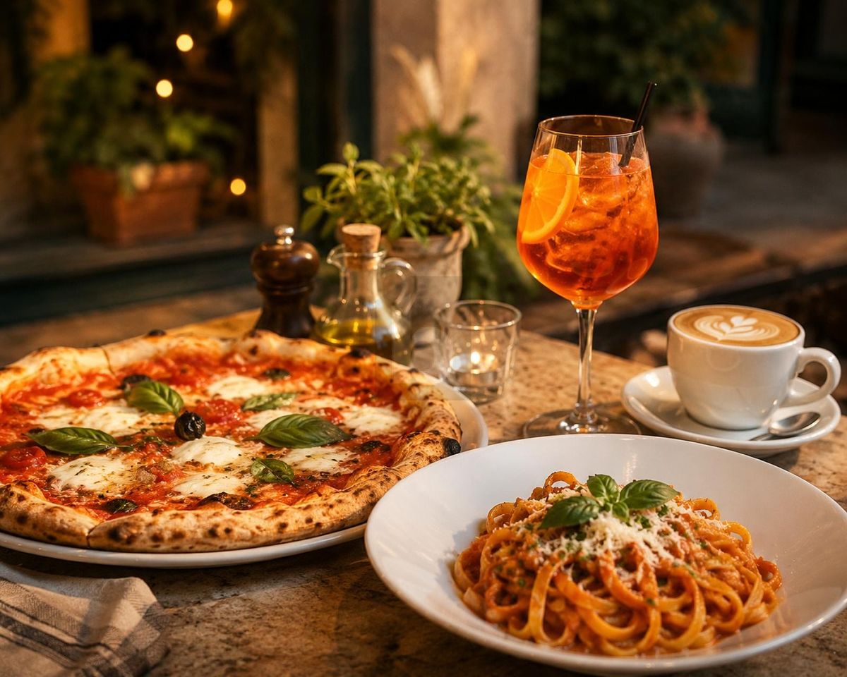 ITALIENISCHE GASTRONOMIE AN BESTER LAGE - 1