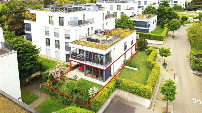 Stilvolle 3.5-Zi.-Gartenwohnung mit Wintergarten ruhig und zentral - 11