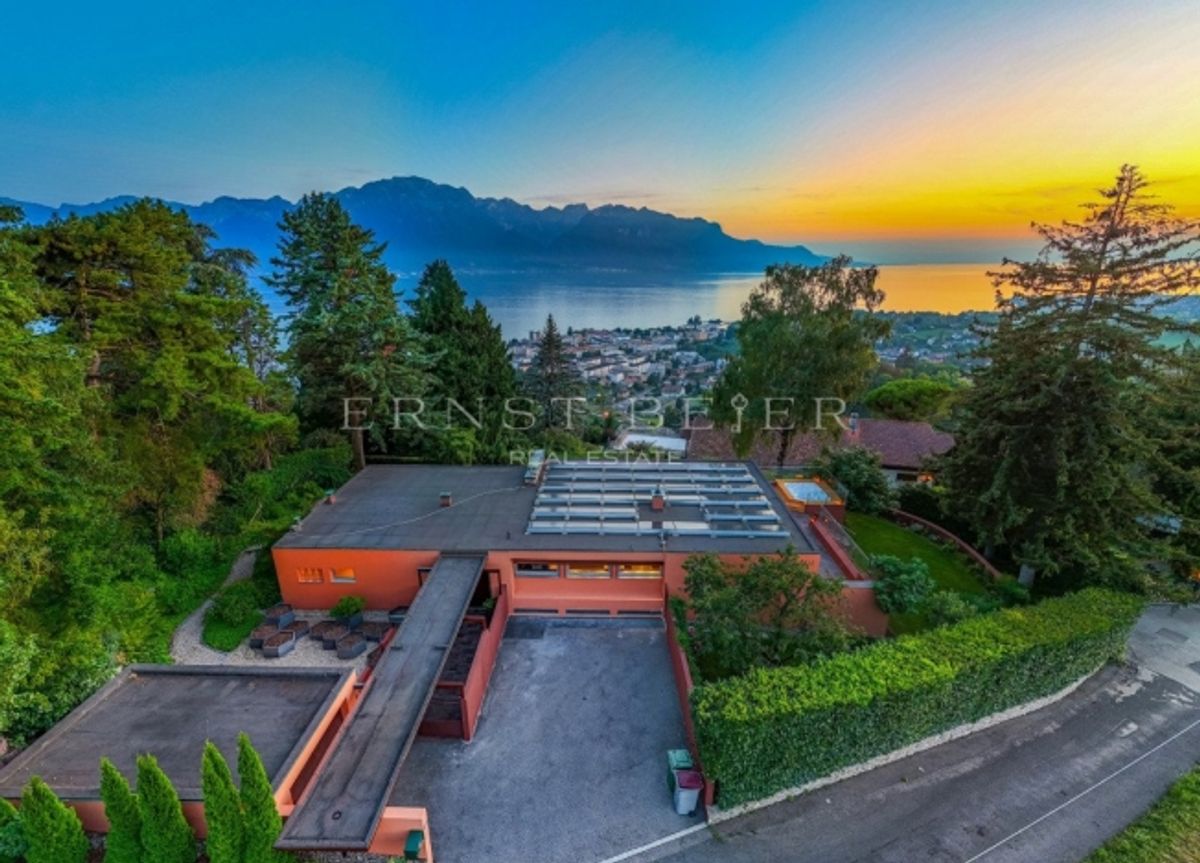 Résidence dexception avec jardin paysager et panorama sur le Léman - 0
