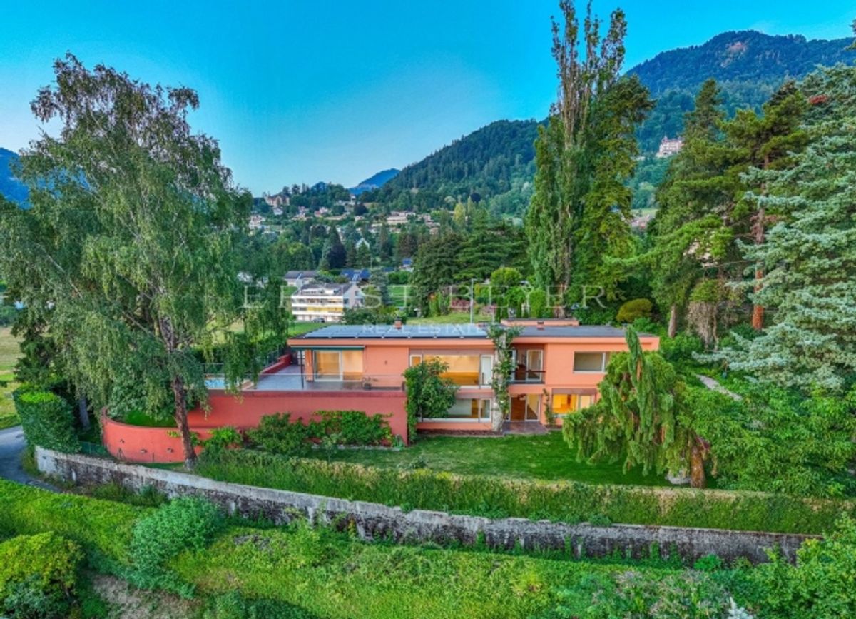 Résidence dexception avec jardin paysager et panorama sur le Léman - 1